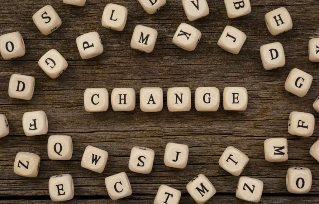 positive changes in your life